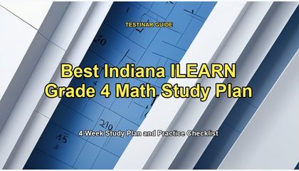 Best Indiana ILEARN Grade 4 Math Study Plan