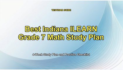 Best Indiana ILEARN Grade 7 Math Study Plan