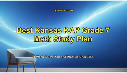 Best Kansas KAP Grade 7 Math Study Plan