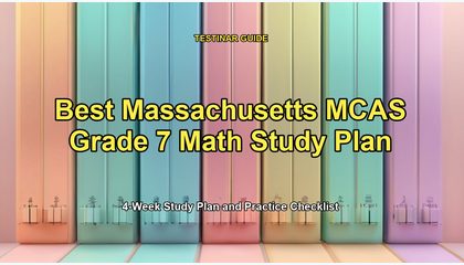 Best Massachusetts MCAS Grade 7 Math Study Plan