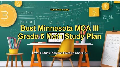 Best Minnesota MCA III Grade 5 Math Study Plan