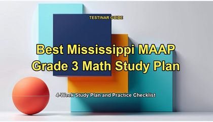 Best Mississippi MAAP Grade 3 Math Study Plan