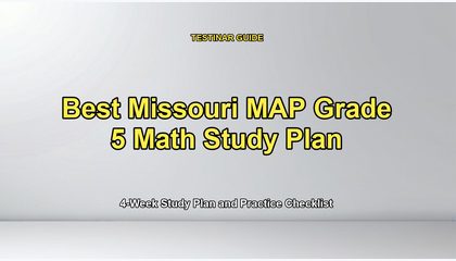 Best Missouri MAP Grade 5 Math Study Plan