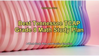 Best Tennessee TCAP Grade 8 Math Study Plan