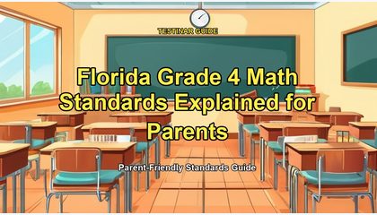 Florida Grade 4 Math Standards Explained for Parents