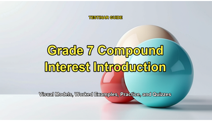 Grade 7 Compound Interest Introduction