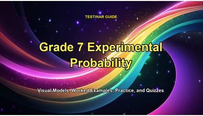 Grade 7 Experimental Probability