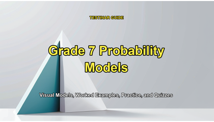 Grade 7 Probability Models