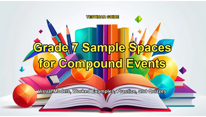 Grade 7 Sample Spaces for Compound Events