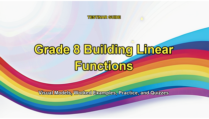 Grade 8 Building Linear Functions