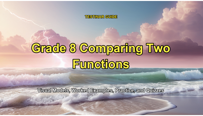 Grade 8 Comparing Two Functions
