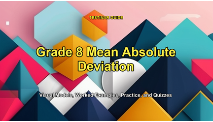 Grade 8 Mean Absolute Deviation
