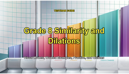 Grade 8 Similarity and Dilations