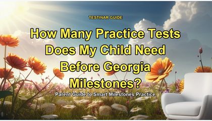 How Many Practice Tests Does My Child Need Before Georgia Milestones?
