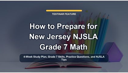 How to Prepare for New Jersey NJSLA Grade 7 Math