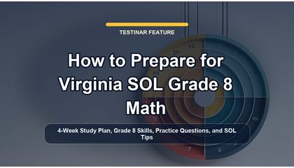 How to Prepare for Virginia SOL Grade 8 Math