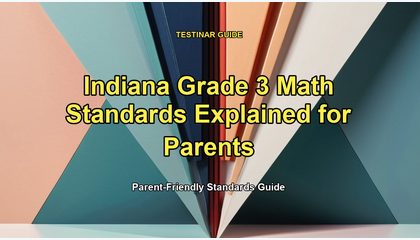 Indiana Grade 3 Math Standards Explained for Parents