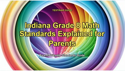 Indiana Grade 8 Math Standards Explained for Parents