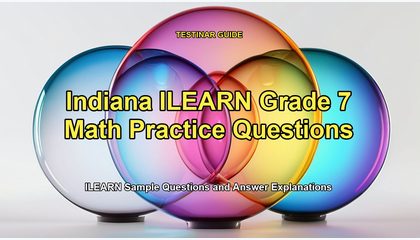 Indiana ILEARN Grade 7 Math Practice Questions