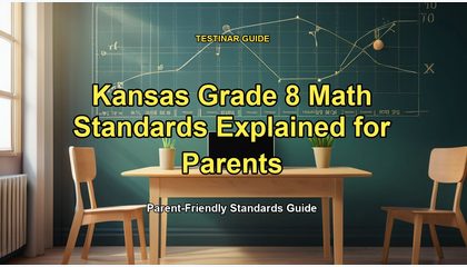 Kansas Grade 8 Math Standards Explained for Parents