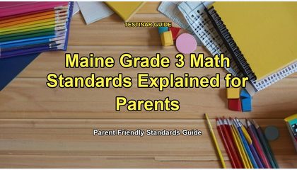 Maine Grade 3 Math Standards Explained for Parents