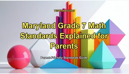 Maryland Grade 7 Math Standards Explained for Parents