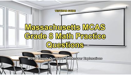 Massachusetts MCAS Grade 8 Math Practice Questions
