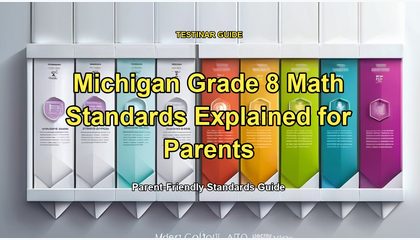 Michigan Grade 8 Math Standards Explained for Parents