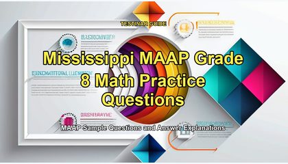 Mississippi MAAP Grade 8 Math Practice Questions