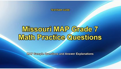 Missouri MAP Grade 7 Math Practice Questions