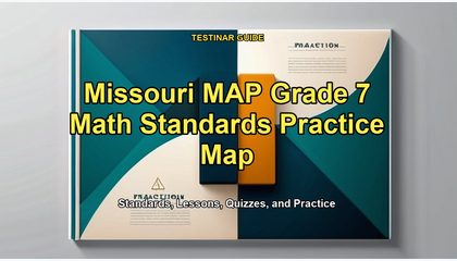 Missouri MAP Grade 7 Math Standards Practice Map
