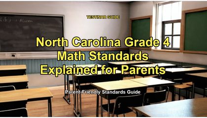 North Carolina Grade 4 Math Standards Explained for Parents