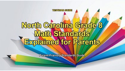 North Carolina Grade 8 Math Standards Explained for Parents