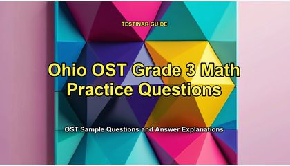Ohio OST Grade 3 Math Practice Questions