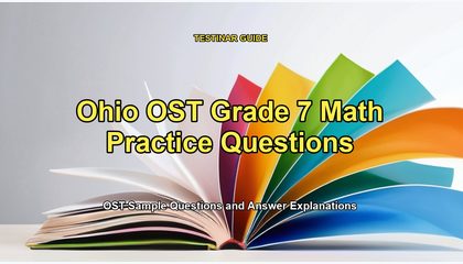 Ohio OST Grade 7 Math Practice Questions