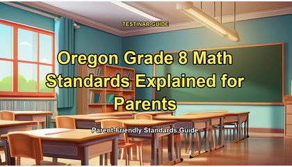 Oregon Grade 8 Math Standards Explained for Parents