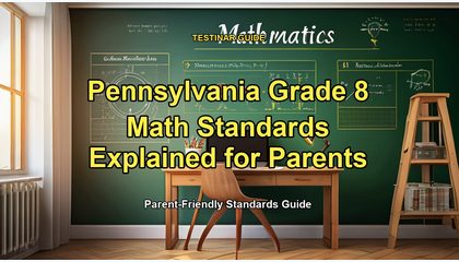 Pennsylvania Grade 8 Math Standards Explained for Parents