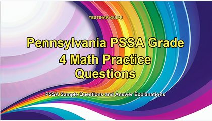 Pennsylvania PSSA Grade 4 Math Practice Questions