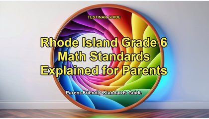 Rhode Island Grade 6 Math Standards Explained for Parents