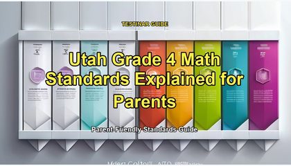 Utah Grade 4 Math Standards Explained for Parents