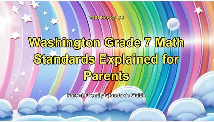 Washington Grade 7 Math Standards Explained for Parents