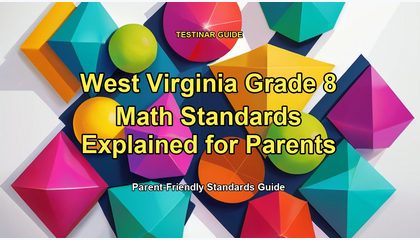 West Virginia Grade 8 Math Standards Explained for Parents