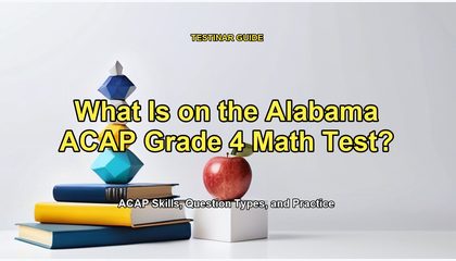 What Is on the Alabama ACAP Grade 4 Math Test?