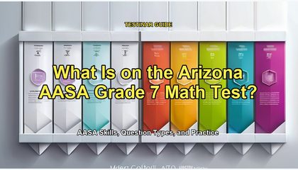 What Is on the Arizona AASA Grade 7 Math Test?