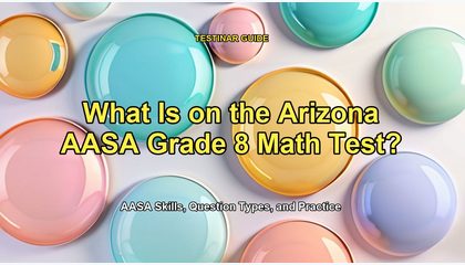 What Is on the Arizona AASA Grade 8 Math Test?