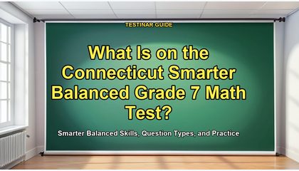 What Is on the Connecticut Smarter Balanced Grade 7 Math Test?
