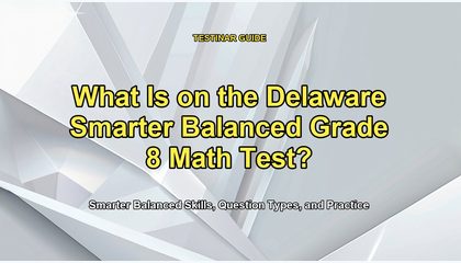What Is on the Delaware Smarter Balanced Grade 8 Math Test?
