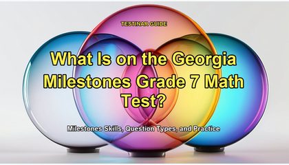 What Is on the Georgia Milestones Grade 7 Math Test?