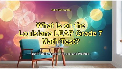 What Is on the Louisiana LEAP Grade 7 Math Test?