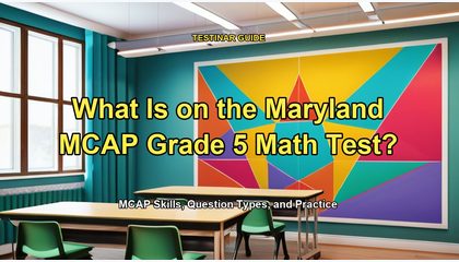 What Is on the Maryland MCAP Grade 5 Math Test?